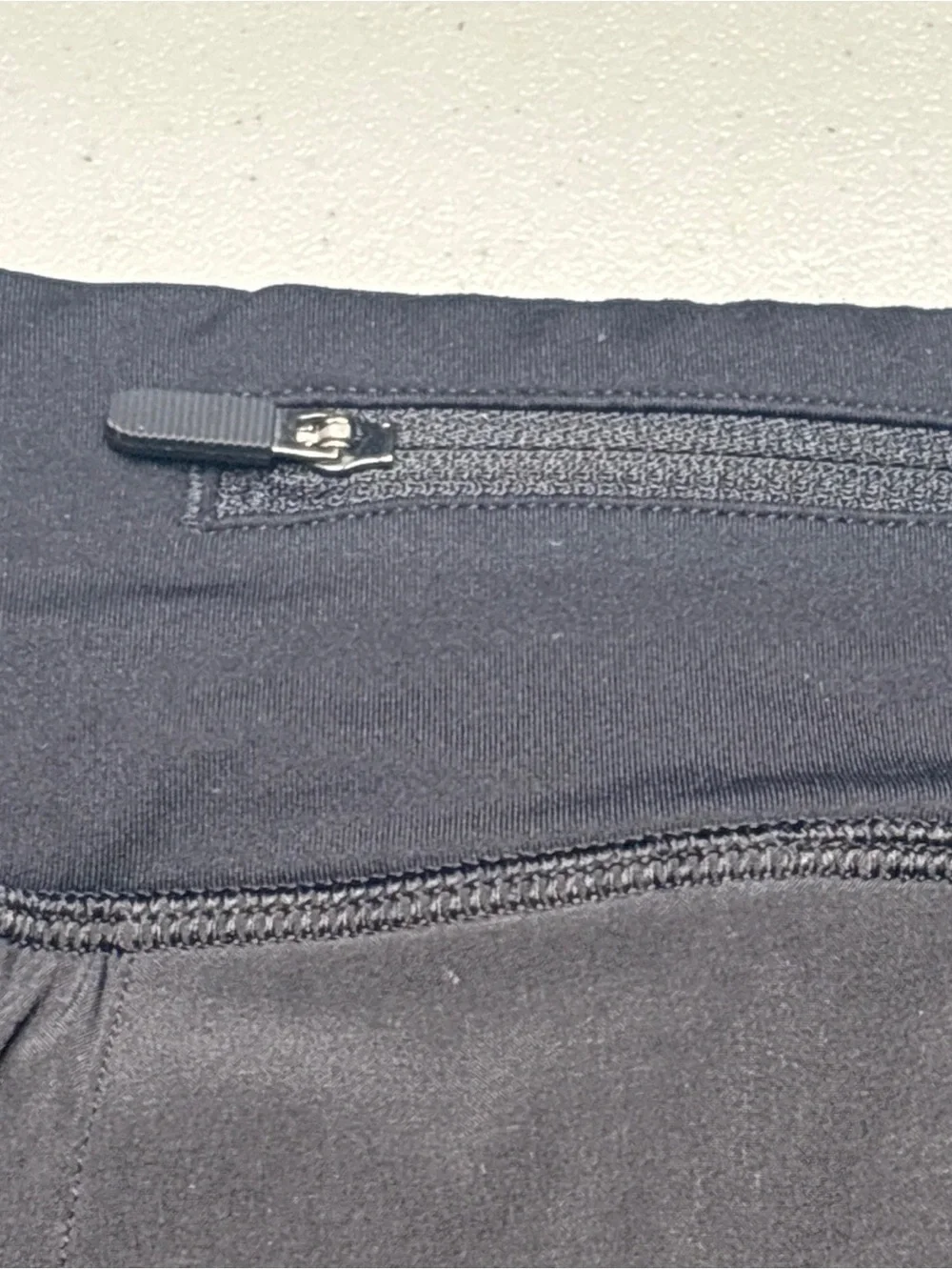 Lululemon Pace Rival Skirt Mid Rise Skort Lined Size 4 Long Black LW8A79T
